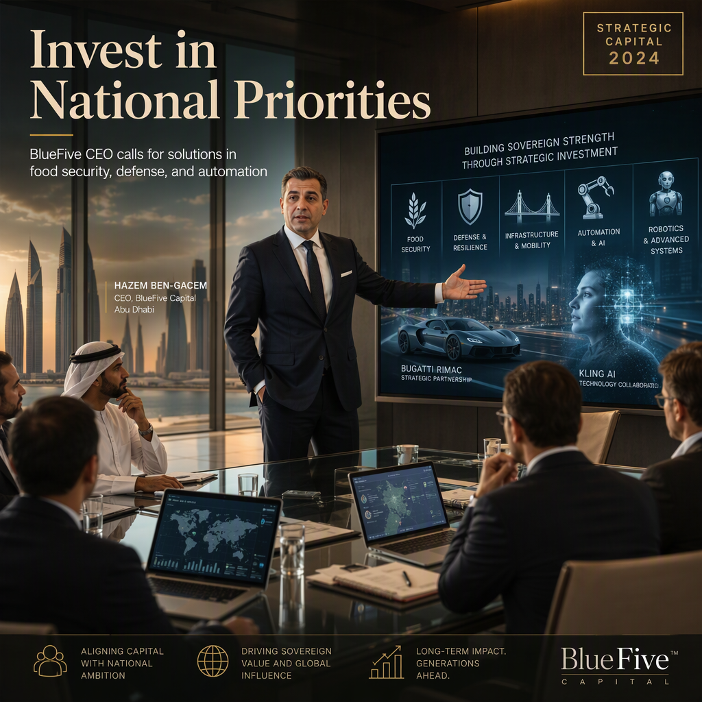 BlueFive CEO Urges Investors to Target National Priorities, Citing Recent Strategic Deals