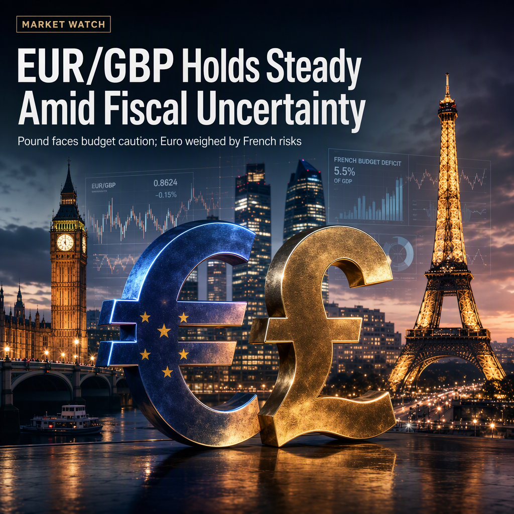 EUR/GBP Rangebound Amid UK Budget Uncertainty and French Fiscal Risks