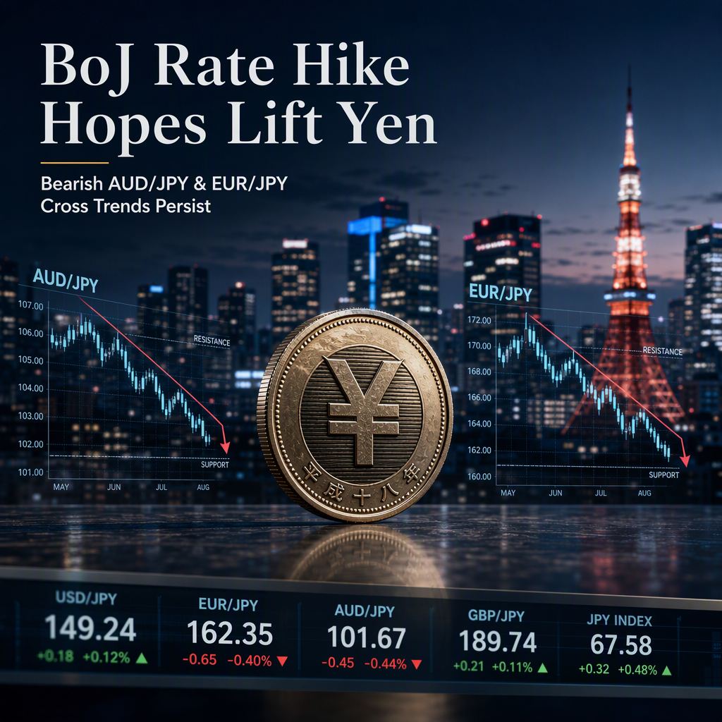 Bank of Japan Rate Hike Expectations Drive Yen Support Amid Bearish Cross-Currency Trends