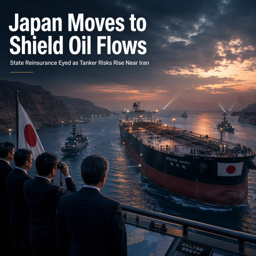 Japan Considers State Reinsurance to Safeguard Oil Tanker Routes Amid Iran Conflict