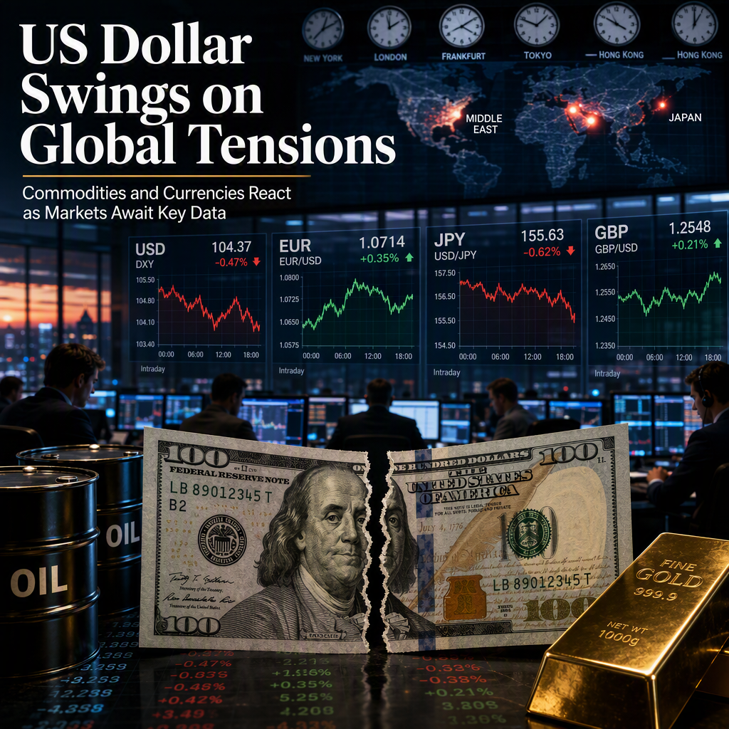 US Dollar Volatility Persists Amid Geopolitical Tensions and Key Economic Data Releases