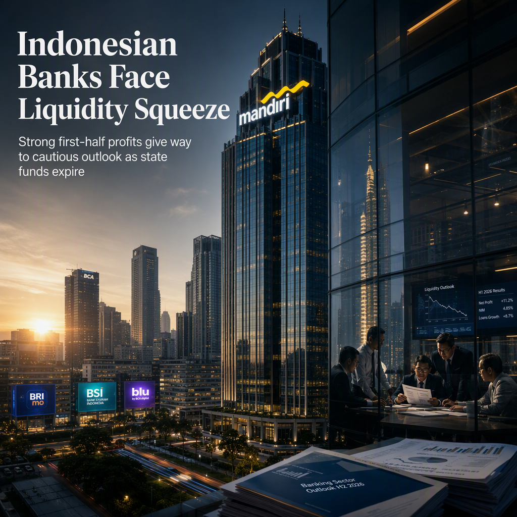 Indonesian Banks Brace for Tighter Liquidity Despite Strong Profits in H1 2026