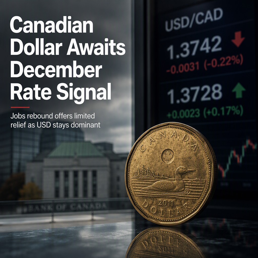 Canadian Dollar Faces Limited Support as September Jobs Data Points to December BoC Rate Hike