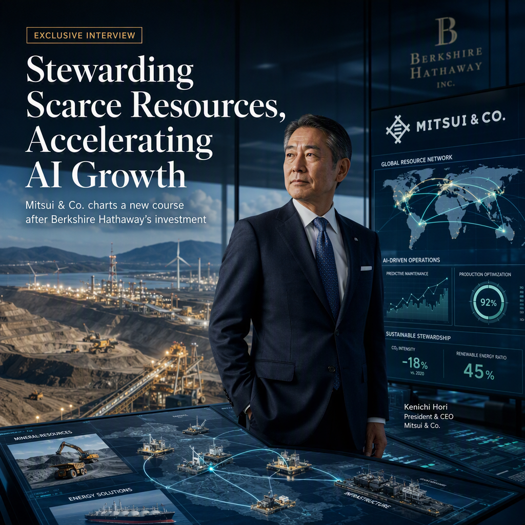 Mitsui & Co. Emphasizes Stewardship of Scarce Resources and AI-Driven Growth Post-Berkshire Hathaway Investment