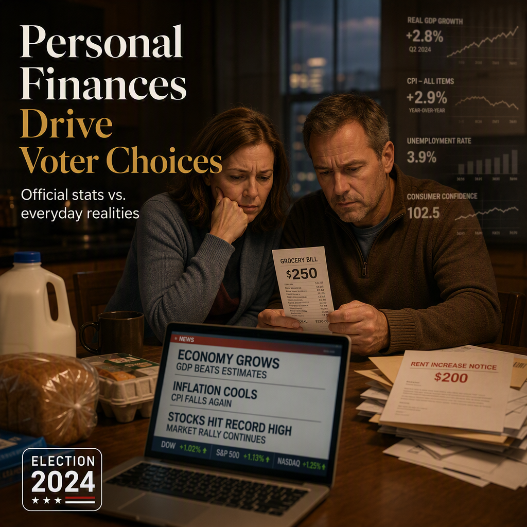 Americans Prioritize Personal Finances Over Economic Indicators in Voting Decisions