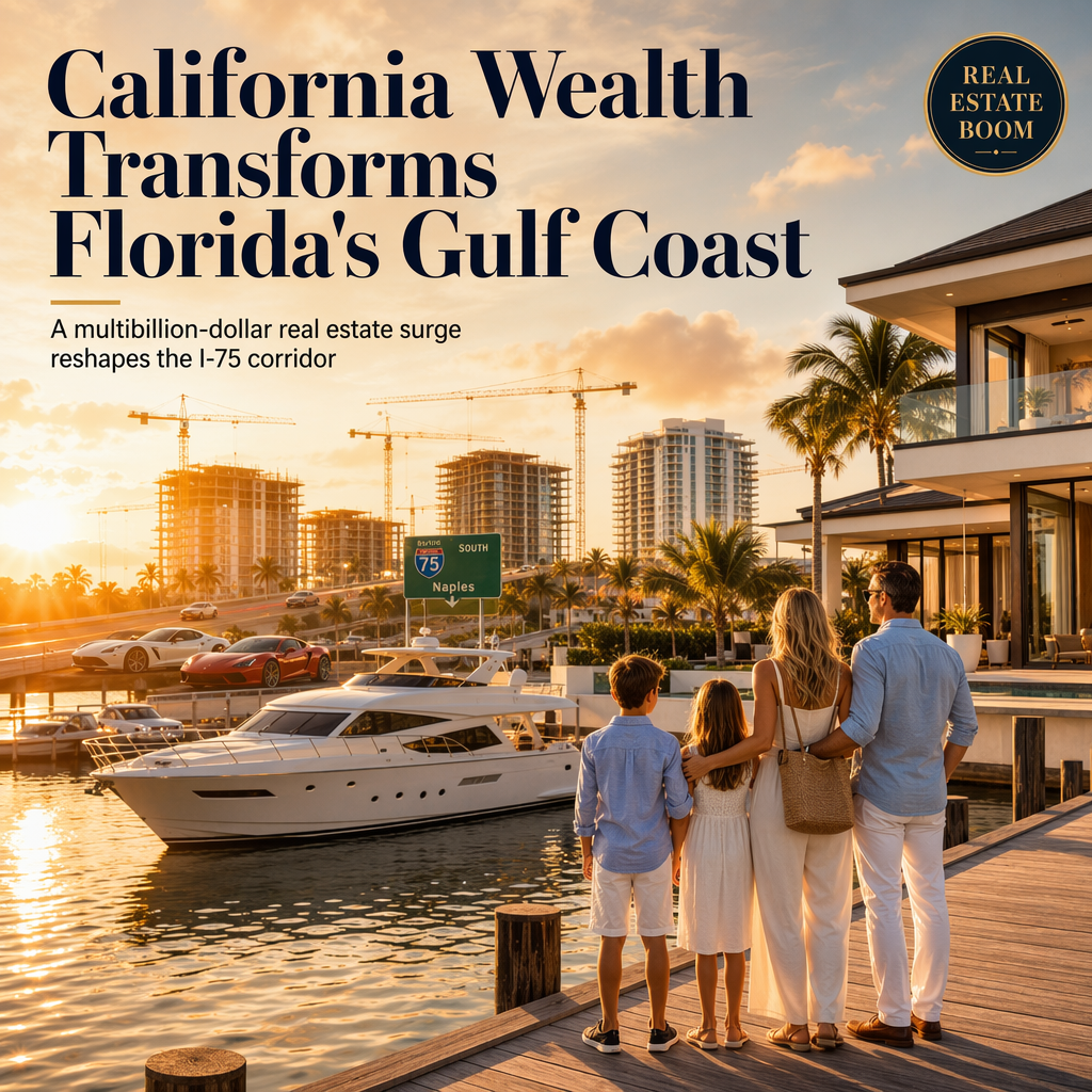 California Wealth Fuels Multibillion-Dollar Real Estate Boom on Florida's Gulf Coast