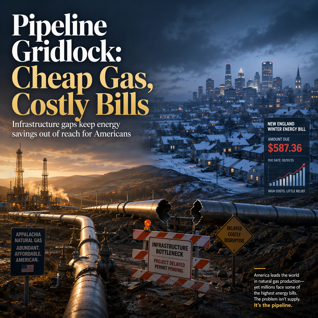 EQT CEO Warns Infrastructure Bottlenecks Prevent Americans From Benefiting From Low Natural Gas Prices