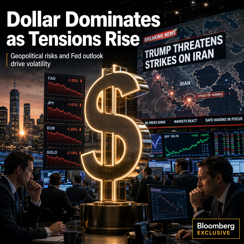 US Dollar Surges Amid Geopolitical Tensions and Hawkish Fed, Pressuring Major Currencies and Commodities