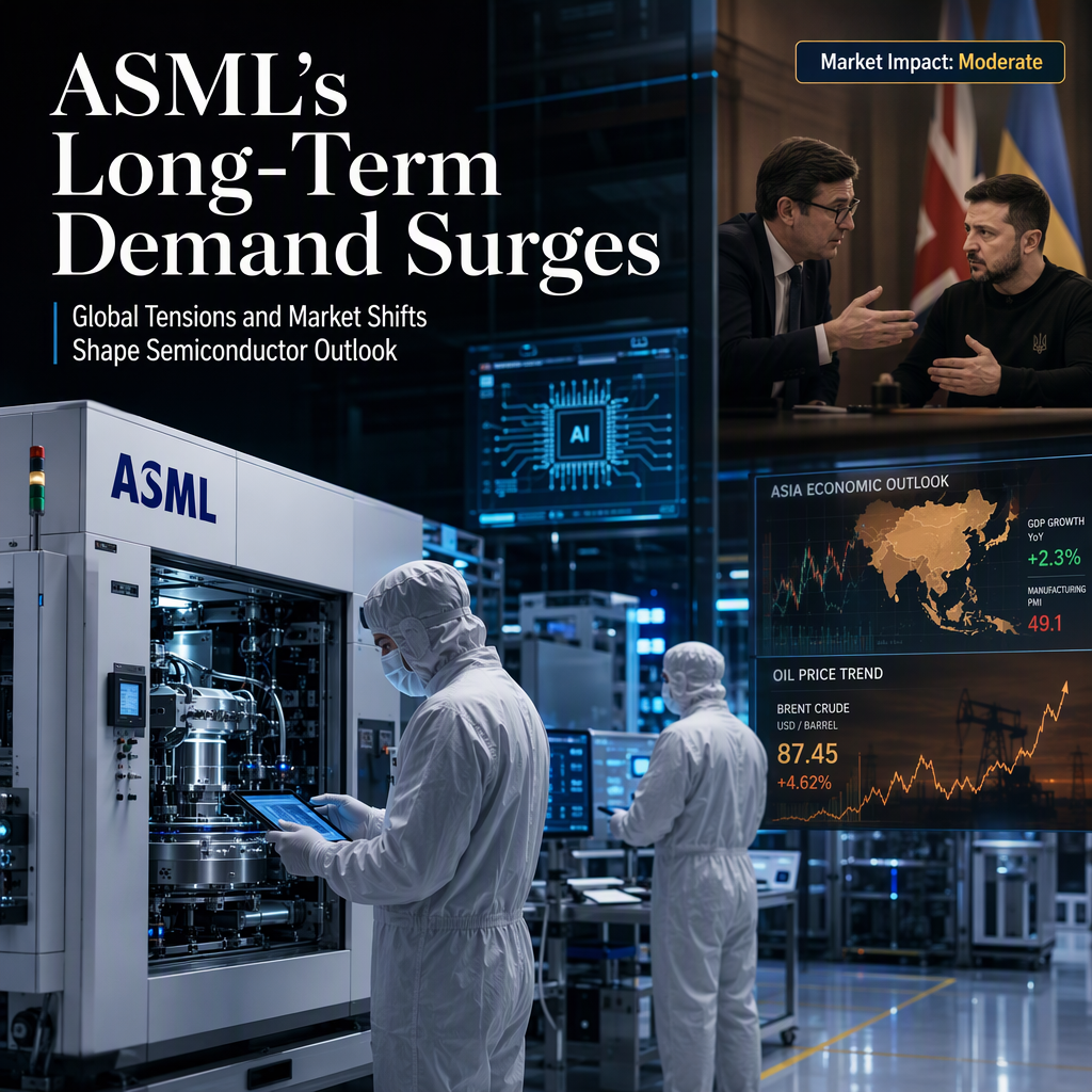 ASML Reports Strong Long-Term Demand Amid Global Economic Shifts and Geopolitical Tensions