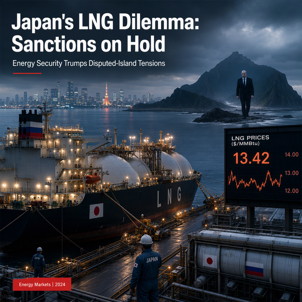 Japan Holds Back on Sanctions After Putin's Disputed-Island Visit Amid LNG Supply Concerns