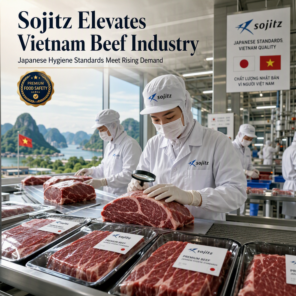 Sojitz to Boost Vietnam Beef Production with Japanese Hygiene Standards Amid Rising Demand