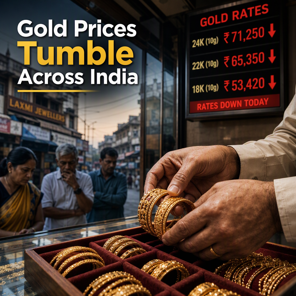 Gold Prices in India Drop Sharply to Start the Week, FXStreet Data Shows