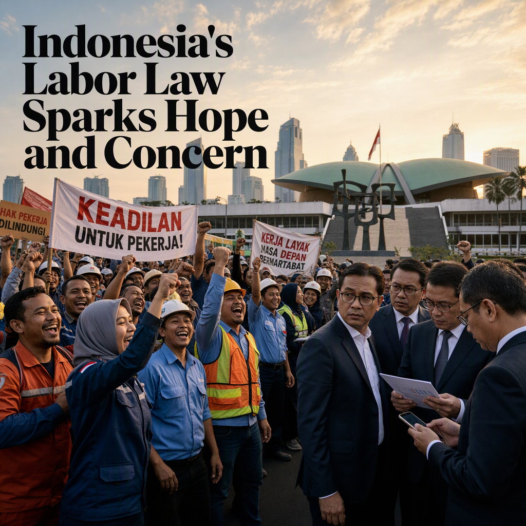 Indonesia's New Labor Law Wins Worker Support but Raises Business Concerns Over Costs and Uncertainty