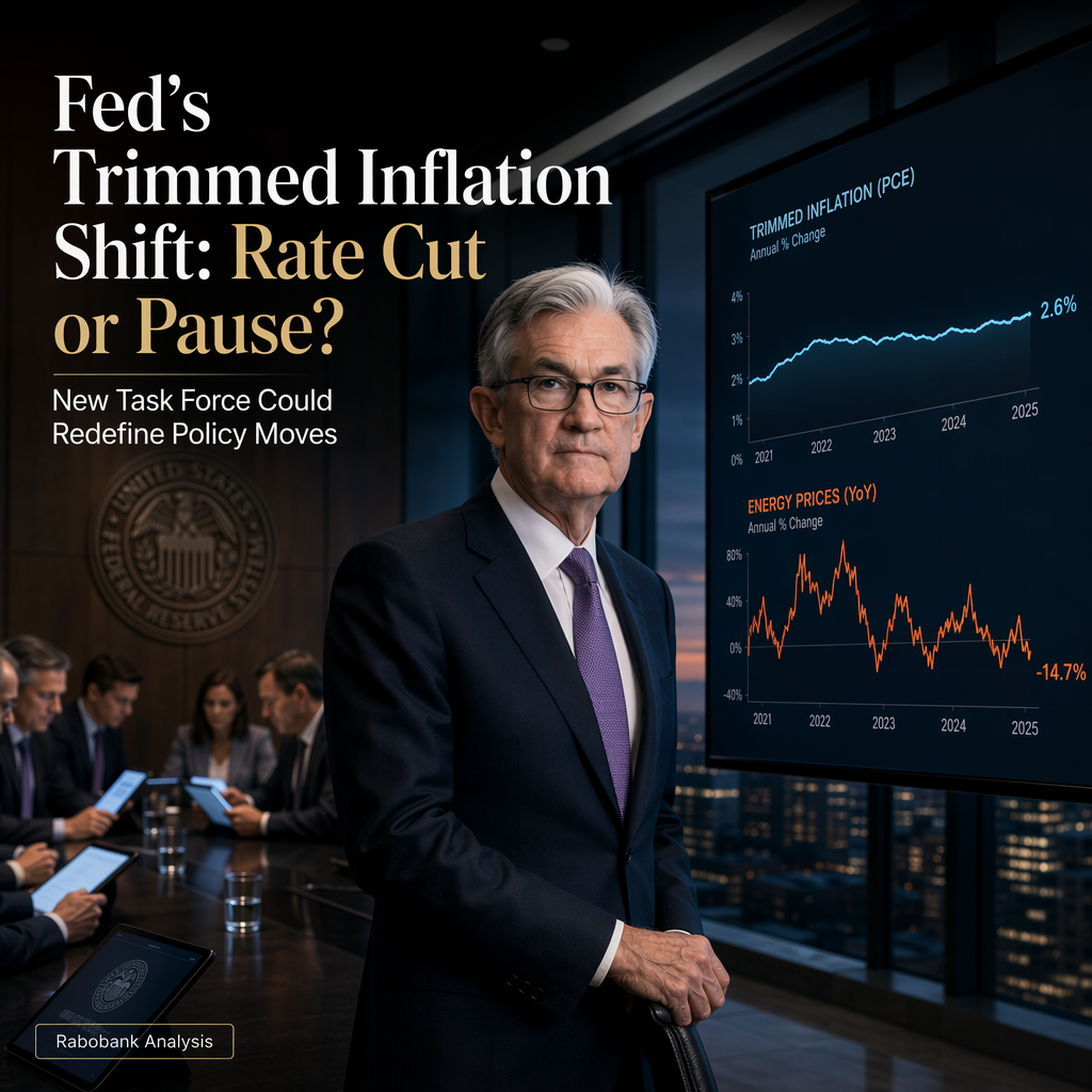Fed's New Task Force May Elevate Trimmed Inflation in Rate Decisions, Says Rabobank