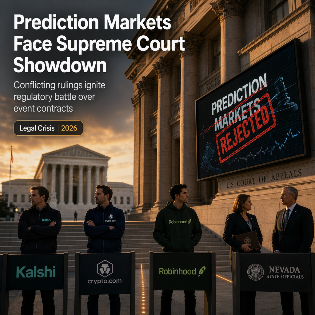U.S. Appeals Court Rules Against Prediction Markets, Setting Up Supreme Court Showdown