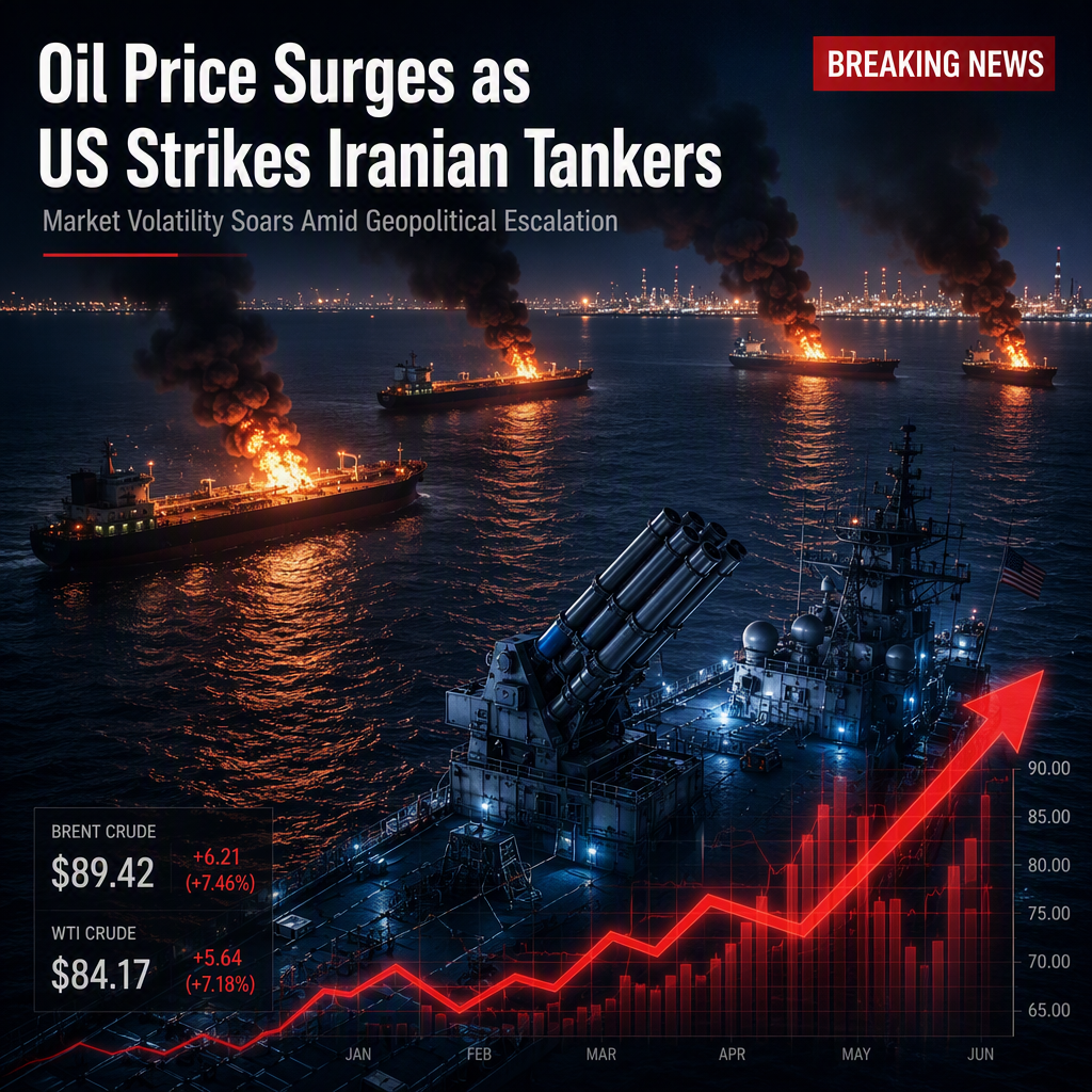 US Strike on Iranian Oil Tankers Triggers Oil Price Surge and Market Volatility