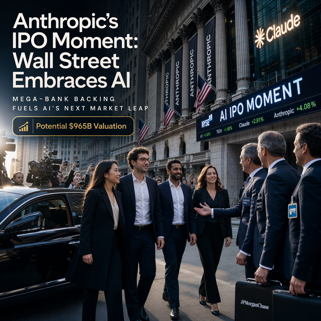 Anthropic Advances Toward Potential Mega-IPO with Major Wall Street Backing