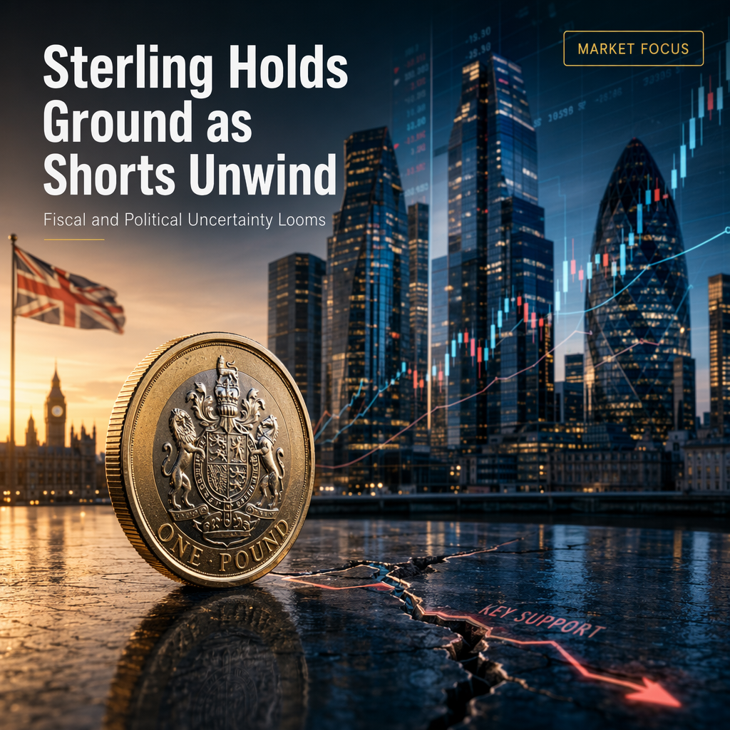 Sterling Shorts Unwind as EUR/GBP Breaks Support Amid Fiscal and Political Uncertainty in the UK