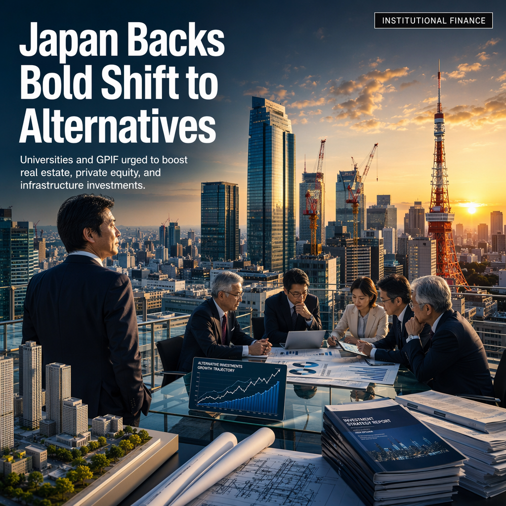 Japan Pushes for Greater Institutional Investment in Alternatives Amid Financial Pressures