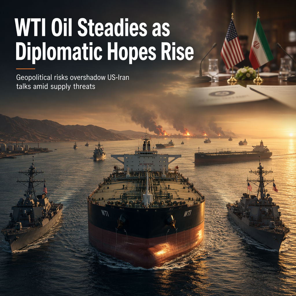 WTI Crude Holds Losses Near $82.50 Amid Renewed US-Iran Diplomatic Hopes and Geopolitical Risks