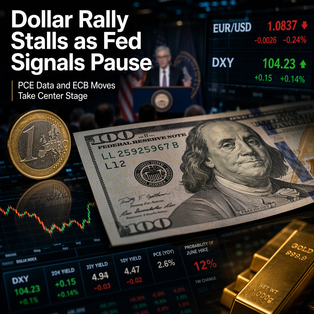 US Dollar Retreats from Multi-Month Highs as Fed Rate Hike Odds Diminish Ahead of PCE Data