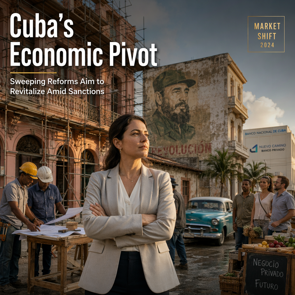 Cuba Unveils Sweeping Economic Reforms to Counter U.S. Sanctions and Revitalize Economy