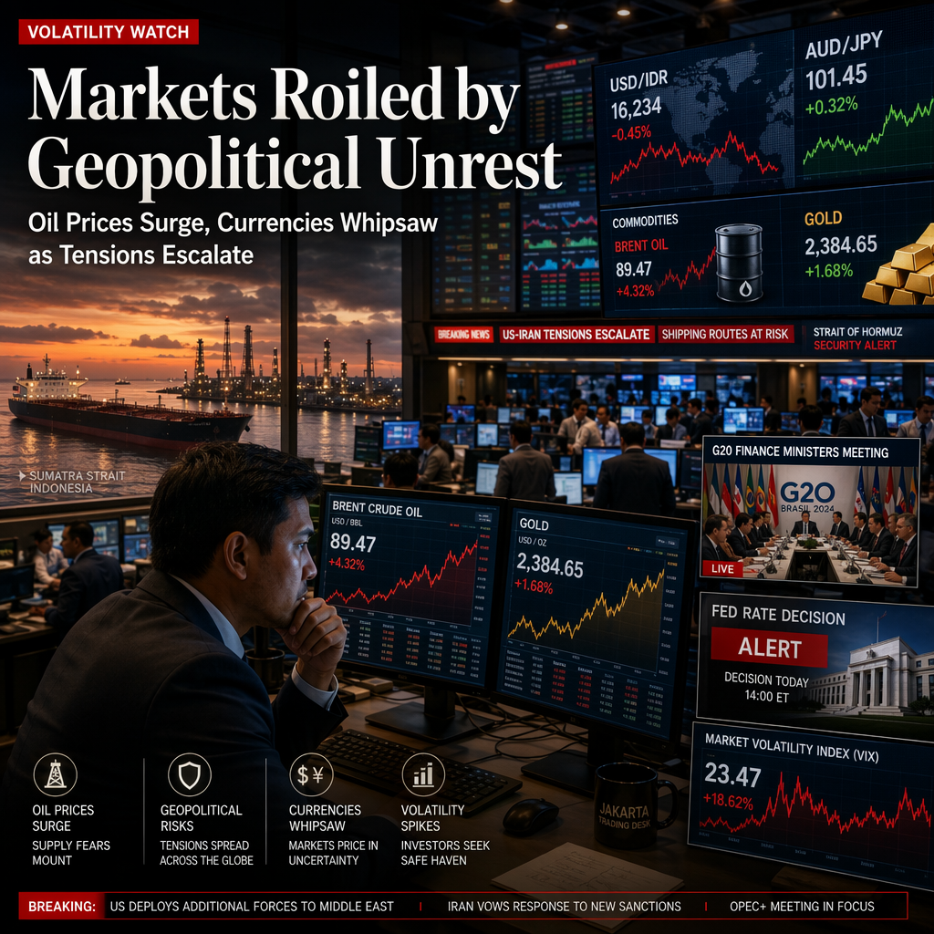 Geopolitical Tensions and Rising Oil Prices Drive Volatility Across FX and Commodity Markets
