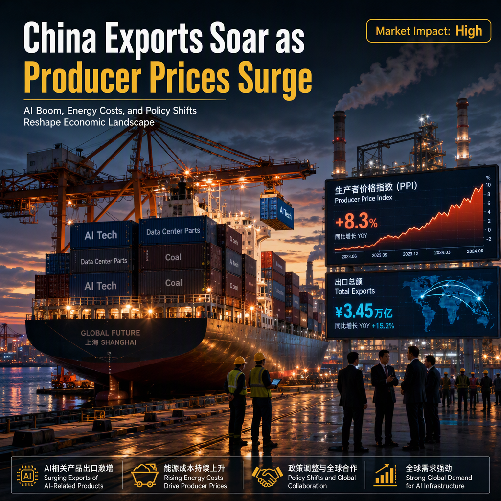 China's Producer Prices Surge and Exports Boom Amid Global AI Demand and Policy Shifts