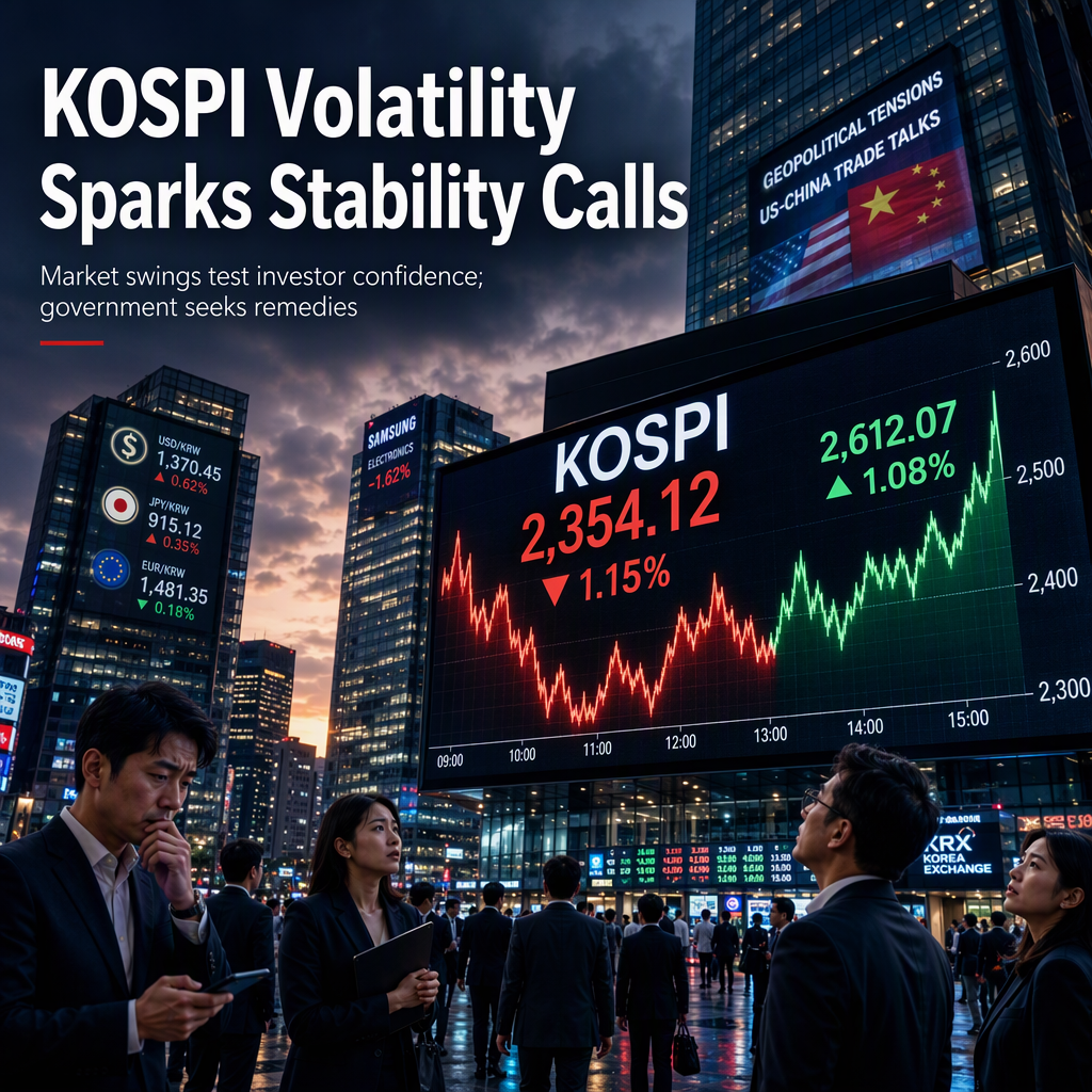 South Korea's KOSPI Faces Volatility Amid Calls for Market Stability