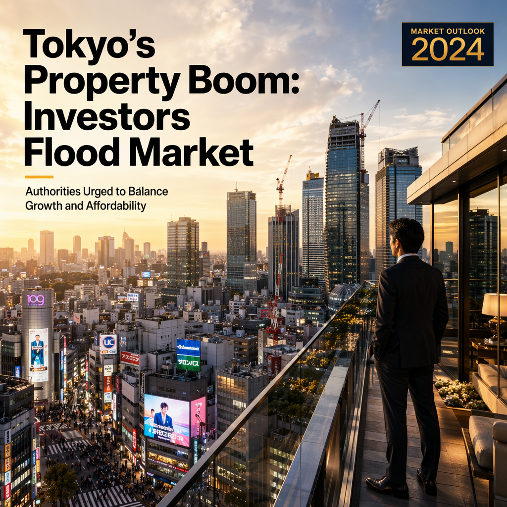 Tokyo's Property Market Surges Amid Investor Demand, But Authorities Urged to Act Prudently