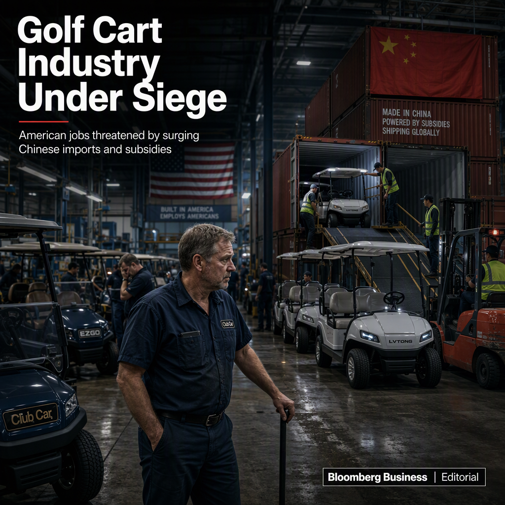 U.S. Golf Cart Industry Faces Pressure from Surging Chinese Imports and Government Subsidies
