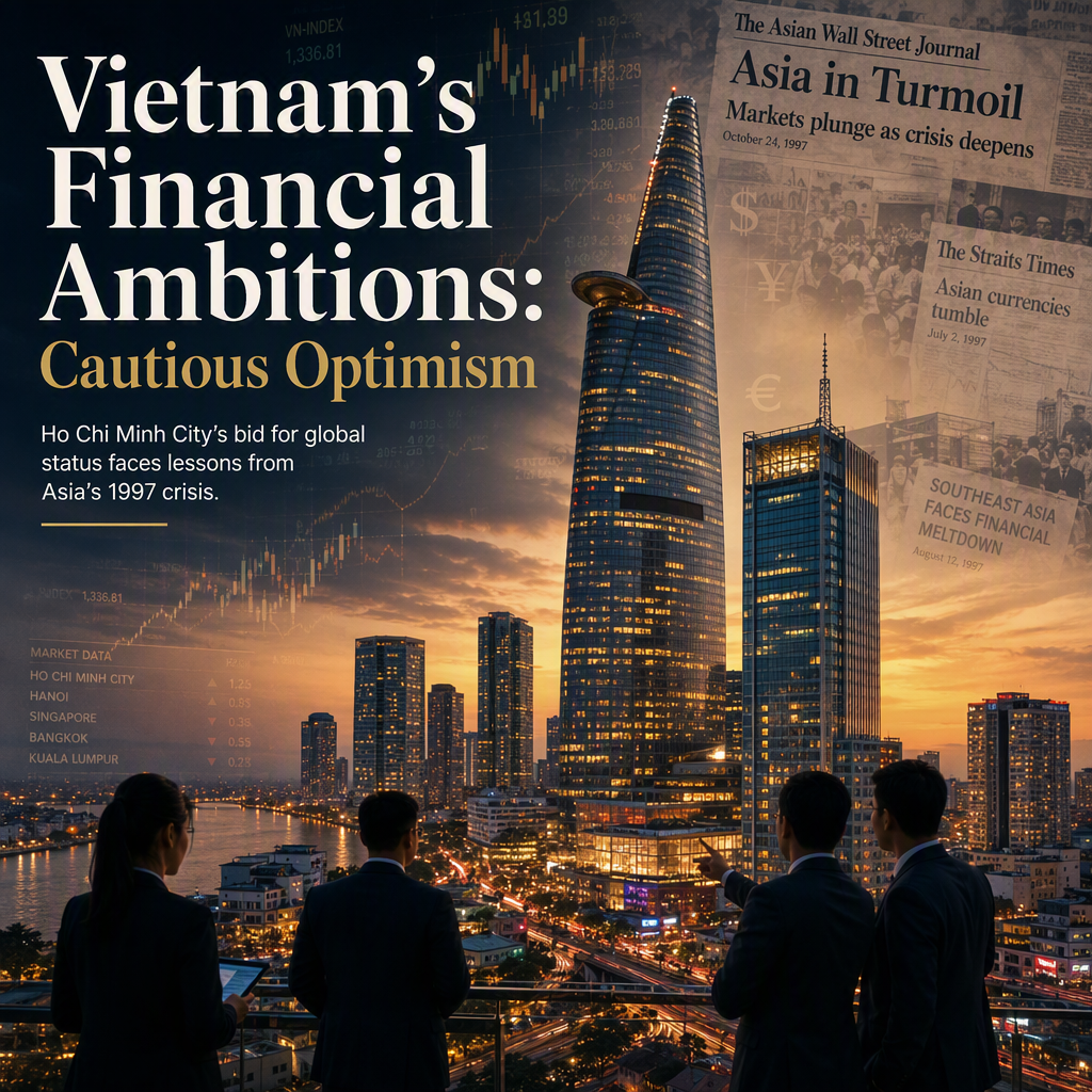 Vietnam Eyes Financial Center Status Amid Warnings from Asia’s 1997 Crisis