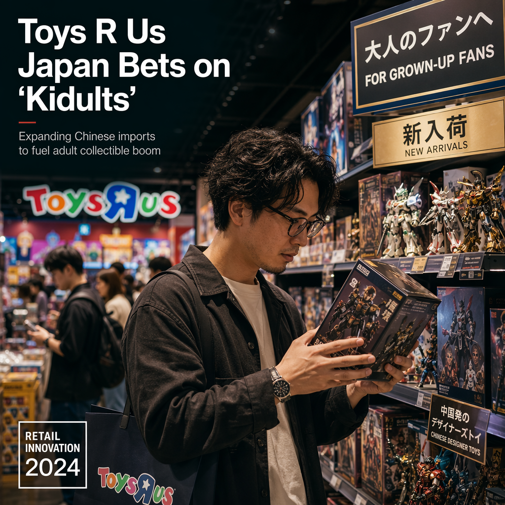 Toys R Us Japan Targets 'Kidult' Boom with Expanded Chinese Imports