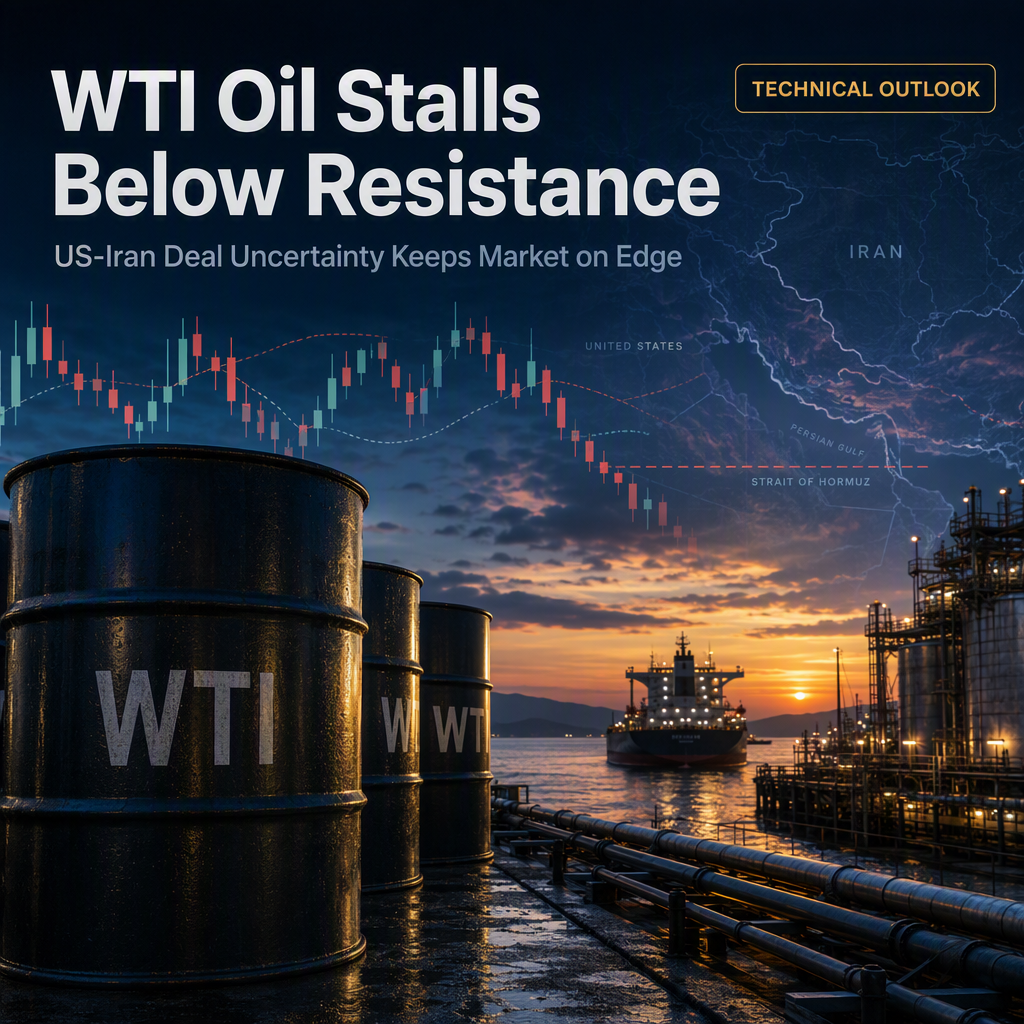 WTI Crude Oil Faces Resistance Amid US-Iran Deal Uncertainty and Technical Barriers