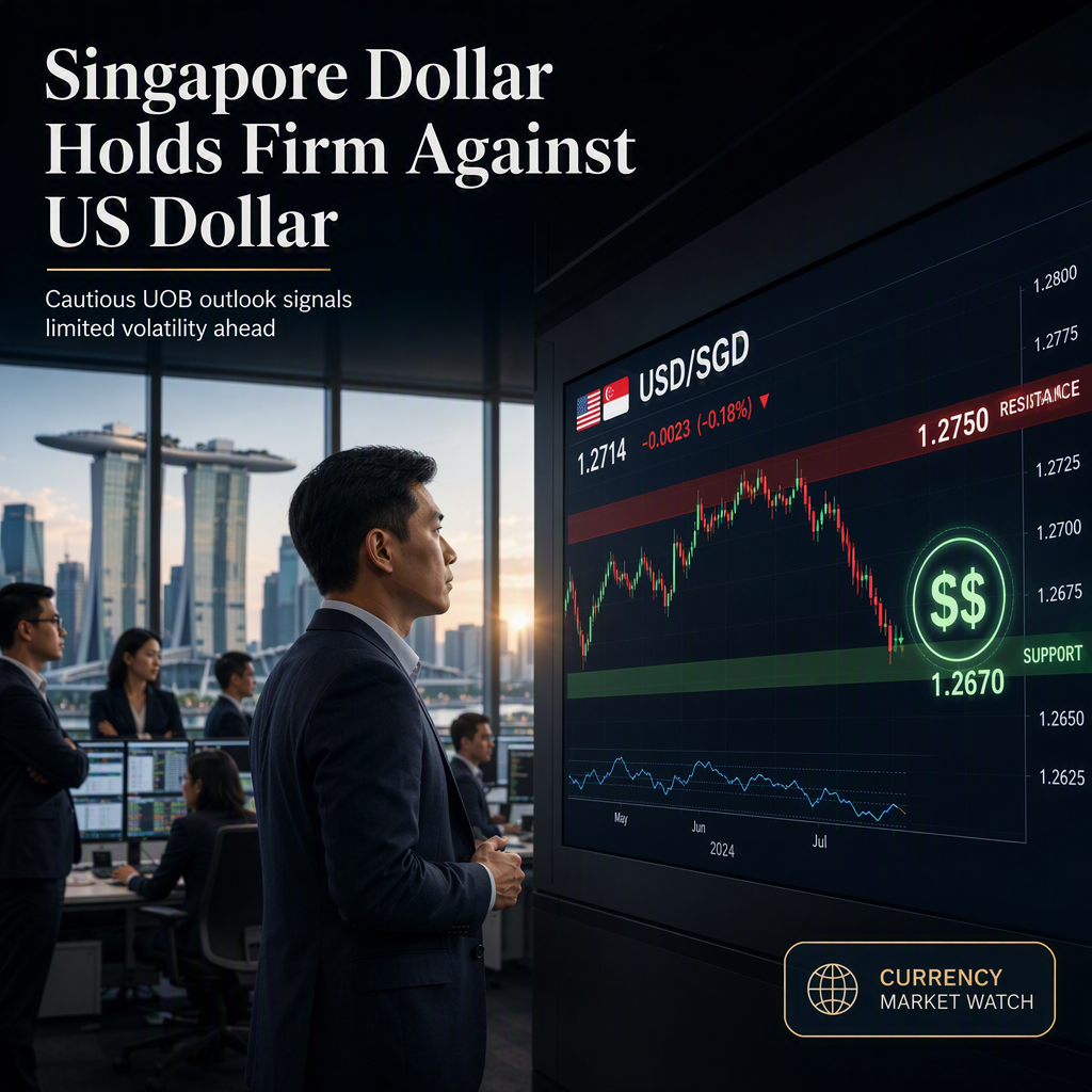 Singapore Dollar Maintains Upside Risk Against US Dollar Amid Cautious Outlook from UOB