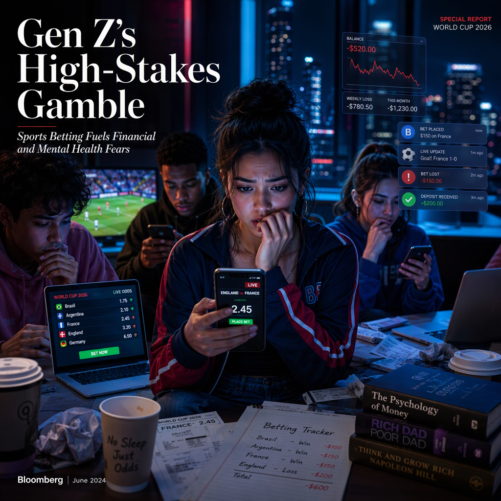 Gen Z Drives Surge in Sports Betting, Raising Financial and Mental Health Concerns