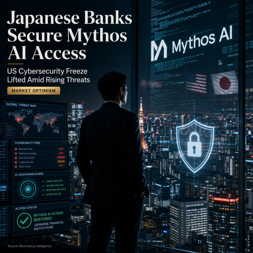Japanese Banks Regain Access to Anthropic's Mythos AI After US Cybersecurity Freeze