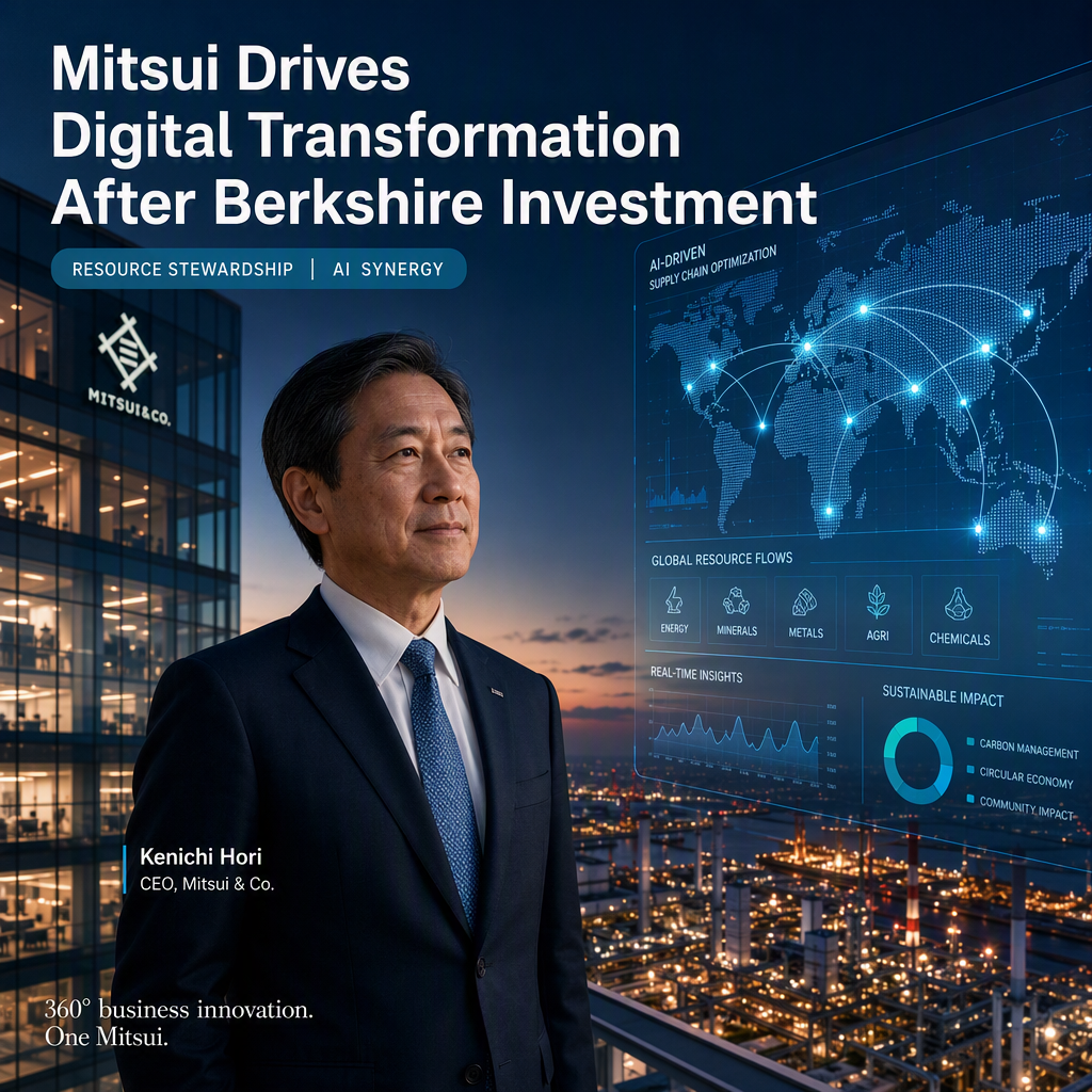 Mitsui Accelerates Resource Stewardship and Digital Transformation Following Berkshire Hathaway Investment