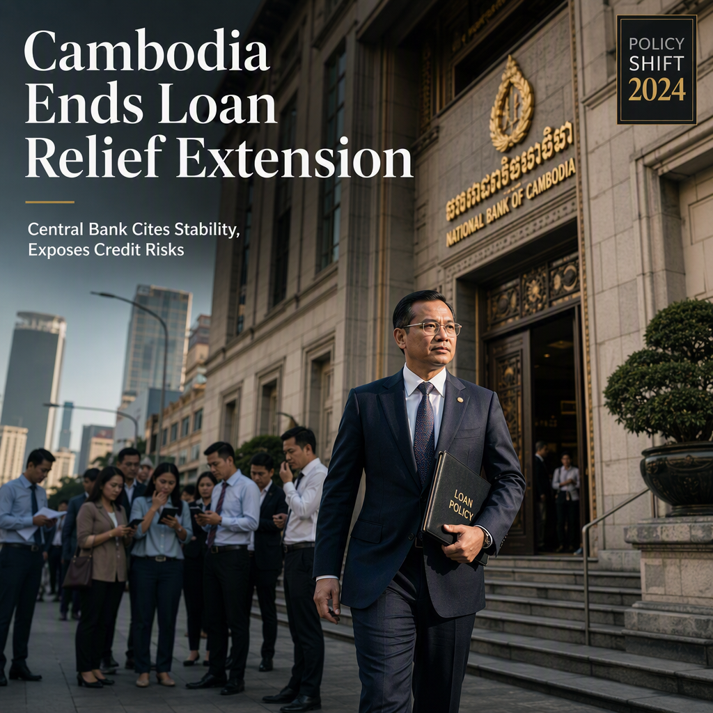 Cambodian Central Bank Denies Extension of Loan Forbearance Measures Amid Stability Concerns