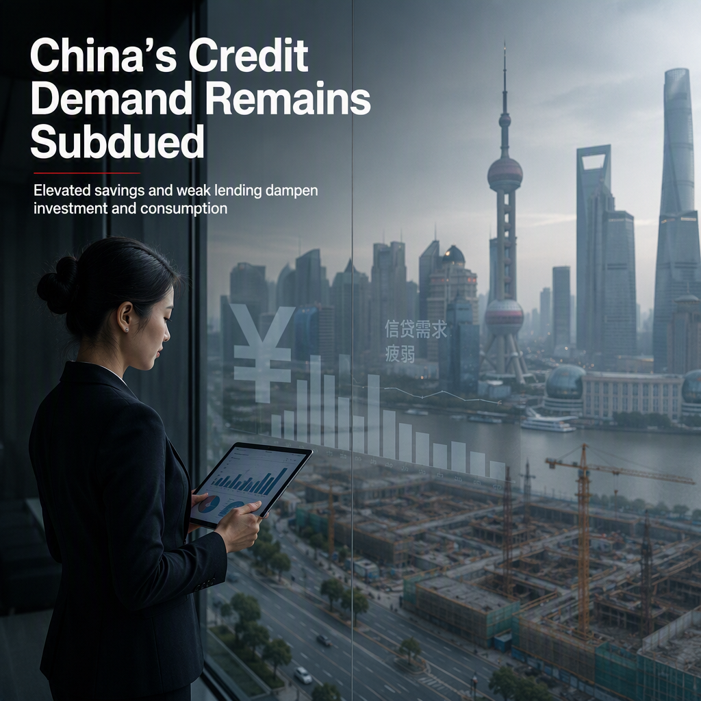 DBS Expects Weak Credit Demand and Elevated Savings to Constrain China’s Investment and Consumption