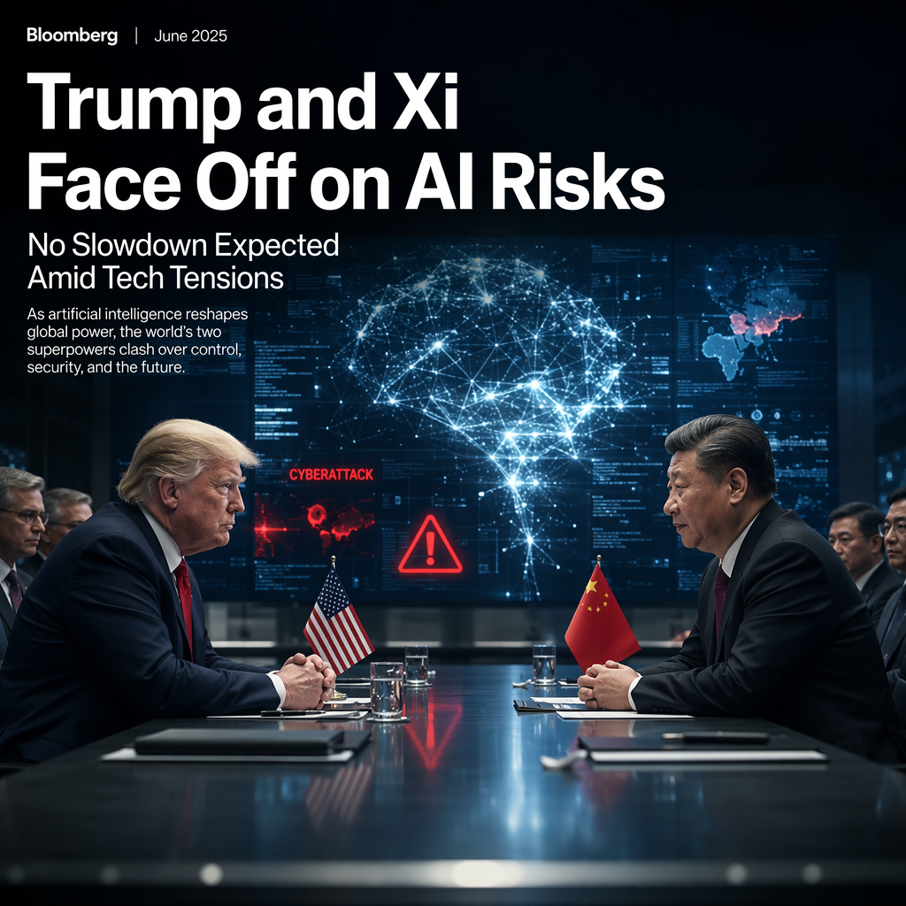 Trump and Xi Discuss AI Safety Amid Rising Tech Tensions, but No Slowdown Expected