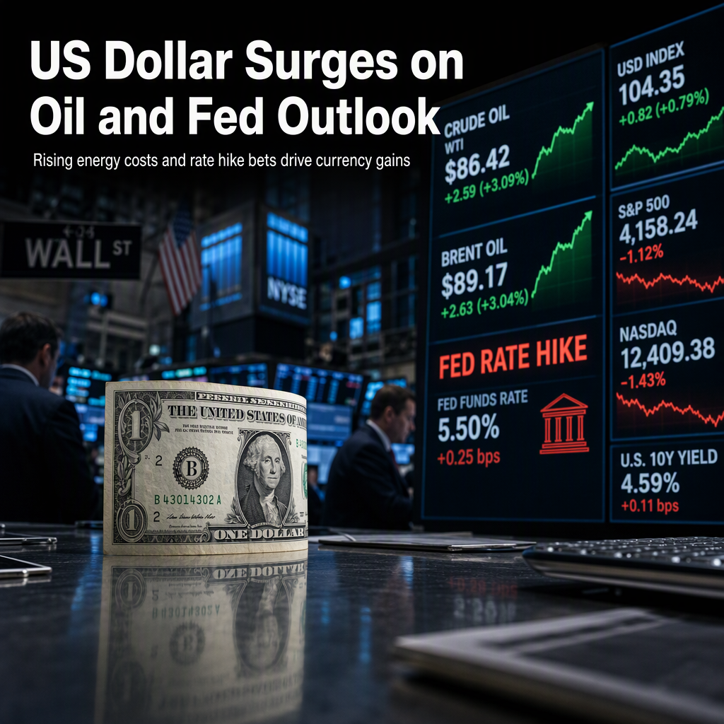 Rising Oil Prices and Fed Rate Hike Outlook Propel US Dollar Strength
