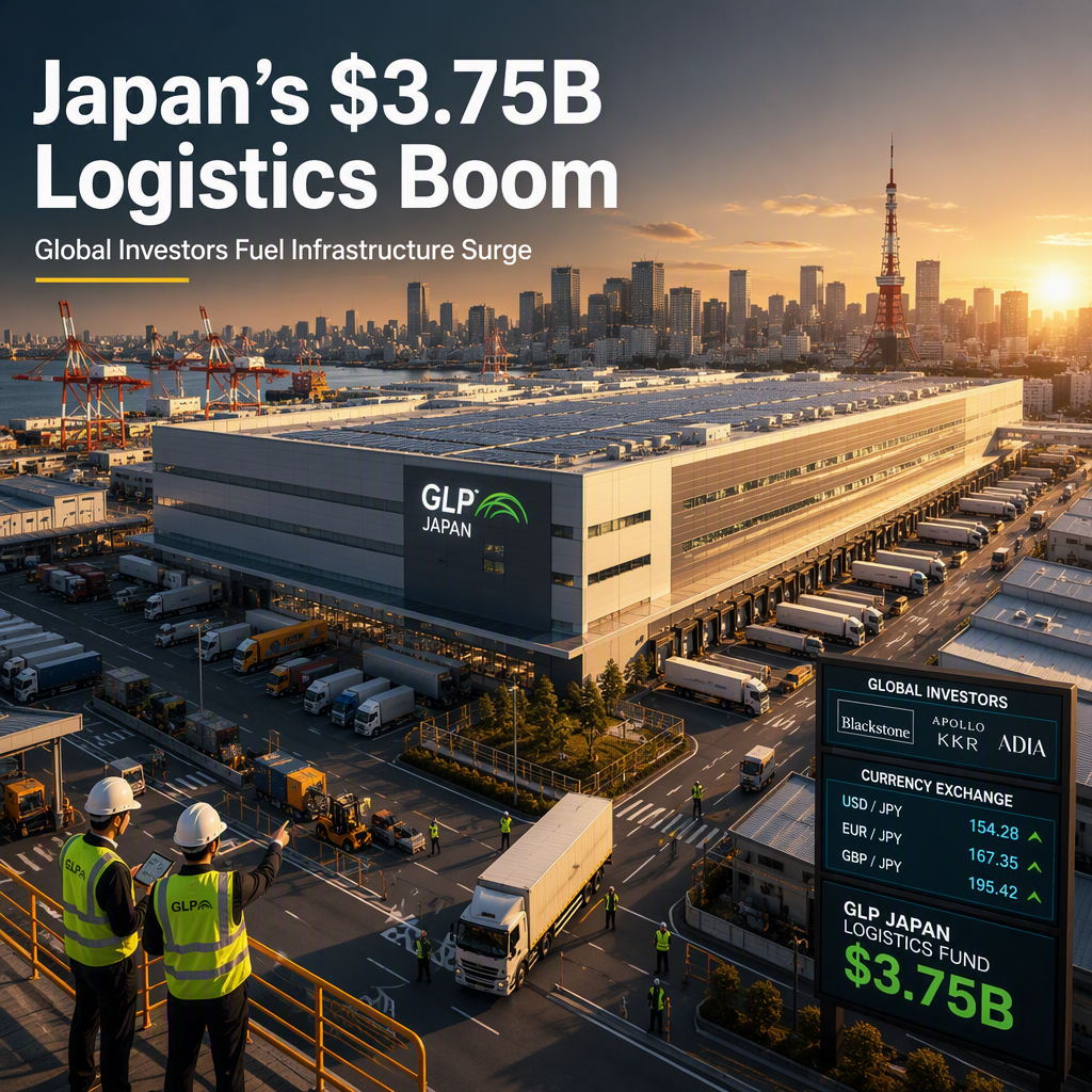 GLP Japan Launches $3.75 Billion Logistics Fund Amid Surge in Global Investor Interest