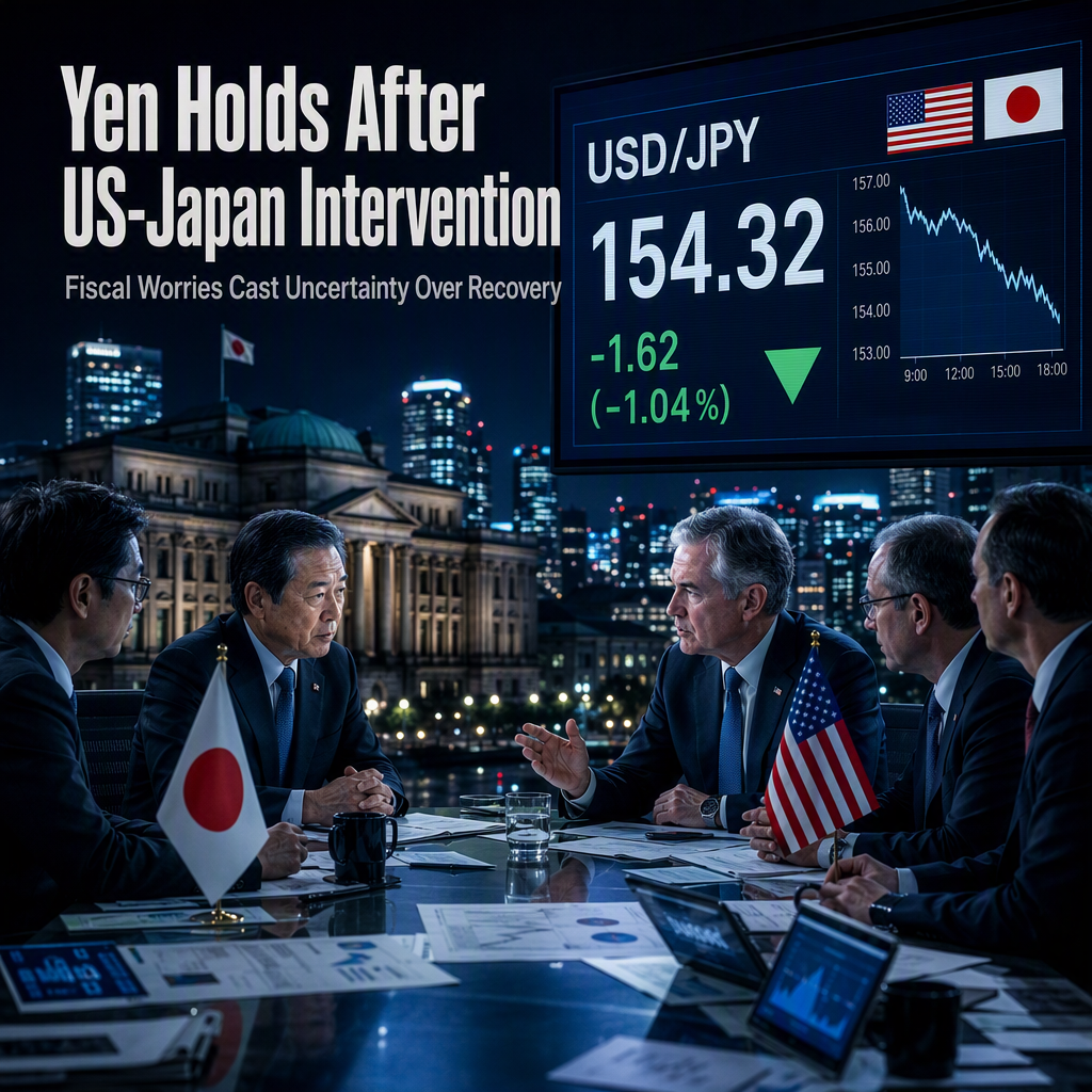 Joint US-Japan FX Intervention Temporarily Supports Yen Amid Fiscal Concerns and Policy Uncertainty
