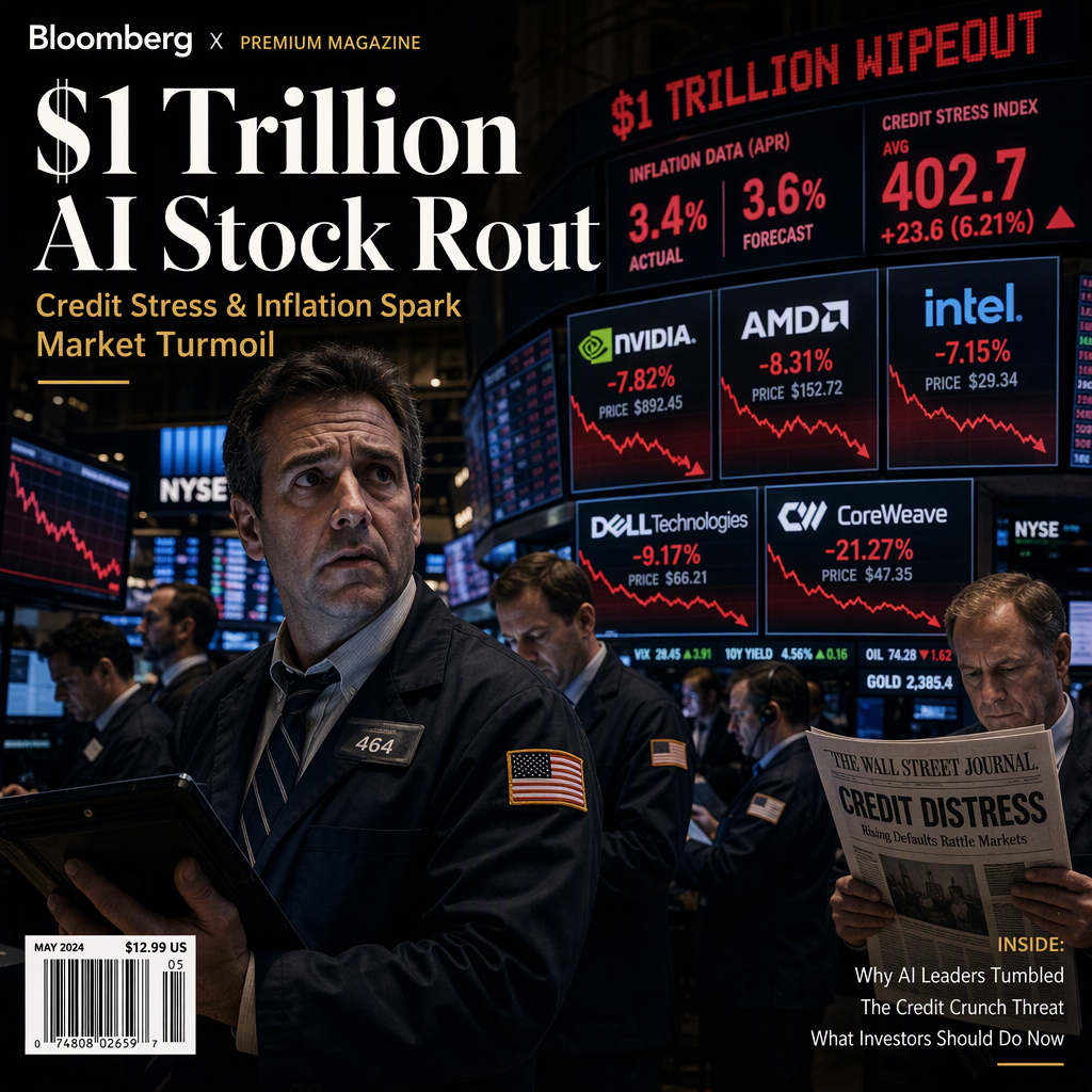 AI and Semiconductor Stocks Suffer $1 Trillion Wipeout Amid Credit Stress and Inflation Fears