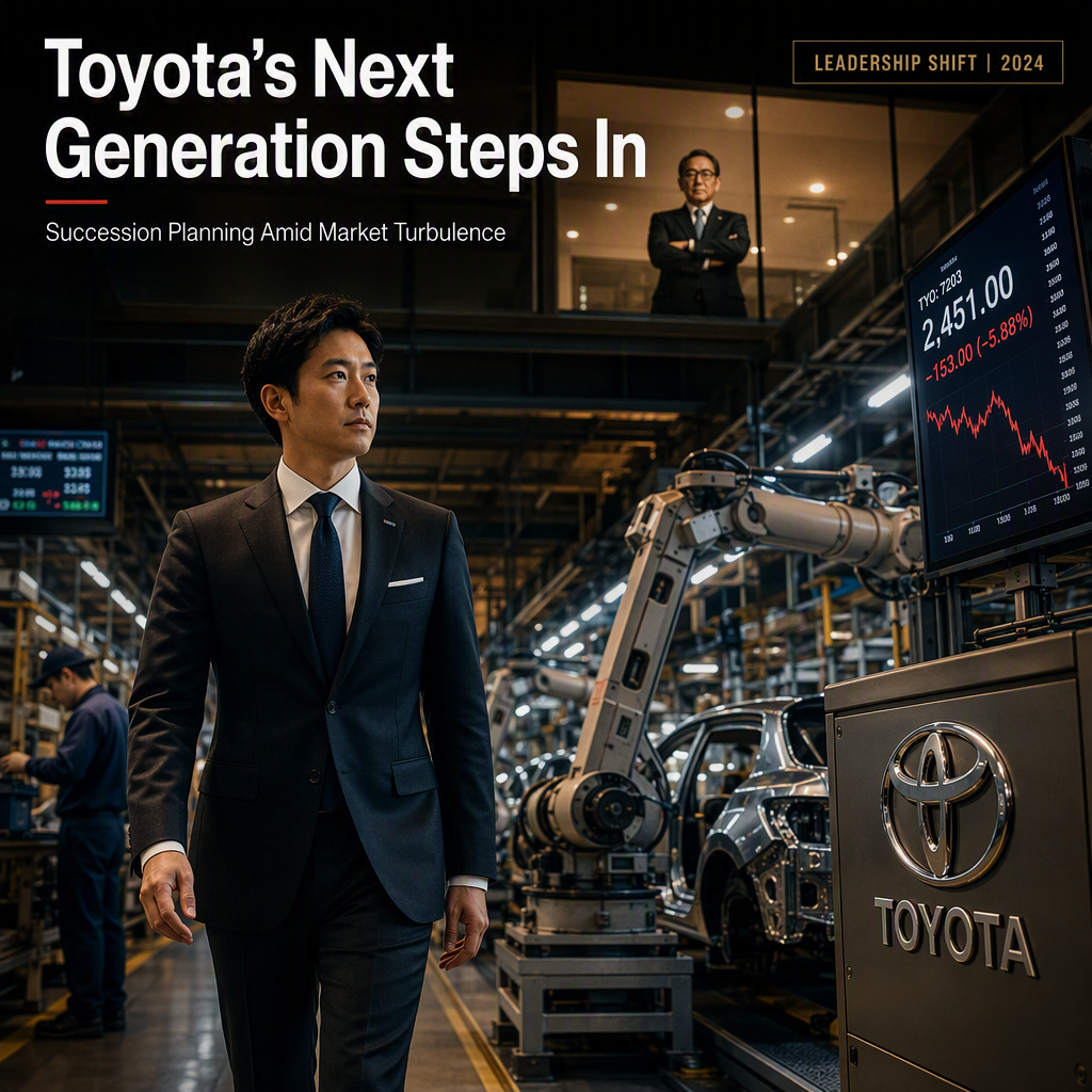Toyota Reinforces Succession Planning Amid Market Volatility and Leadership Changes