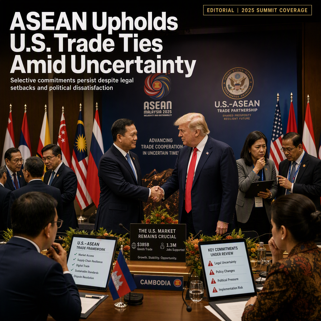 ASEAN Nations Maintain Elements of U.S. Trade Deals Despite Legal and Political Uncertainty