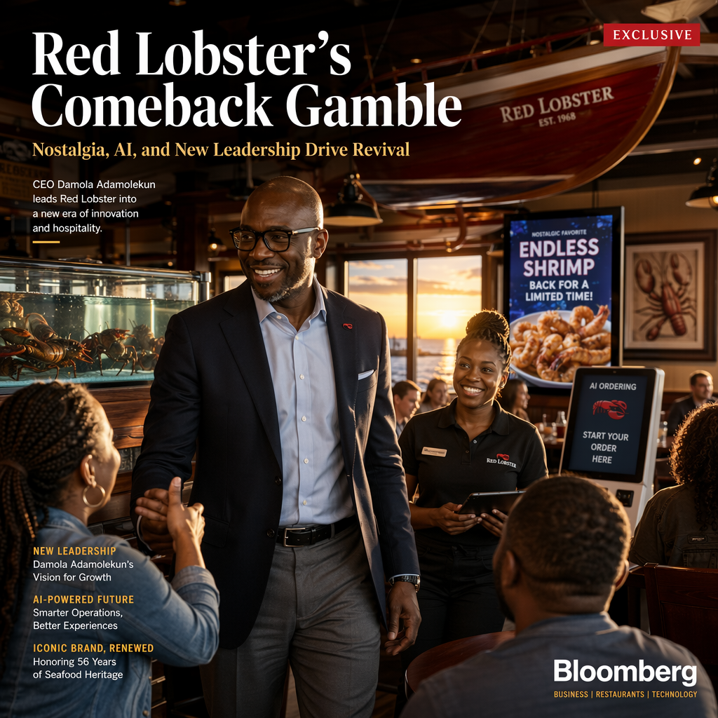 Red Lobster's New CEO Bets on Nostalgia and AI for Post-Bankruptcy Revival