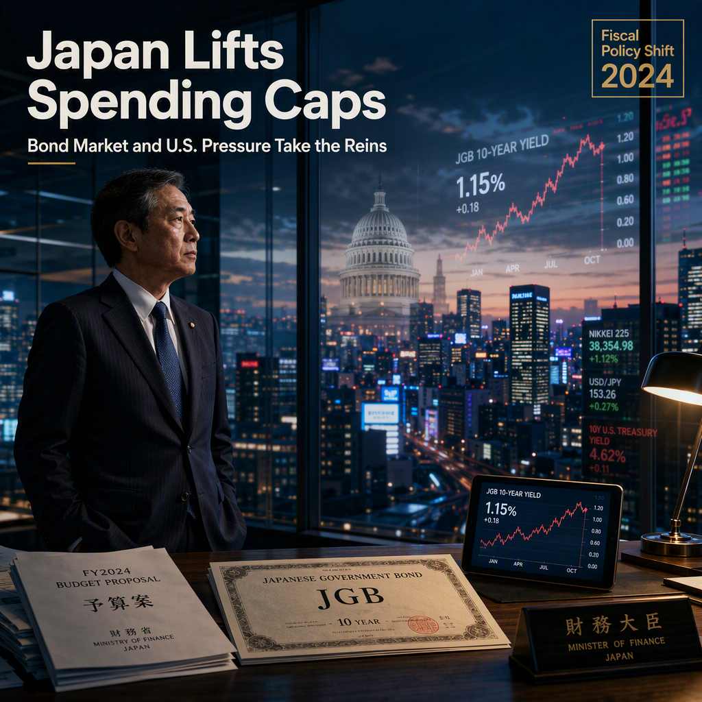 Japan Scraps Spending Caps, Bond Market and U.S. Pressure Emerge as Key Fiscal Constraints