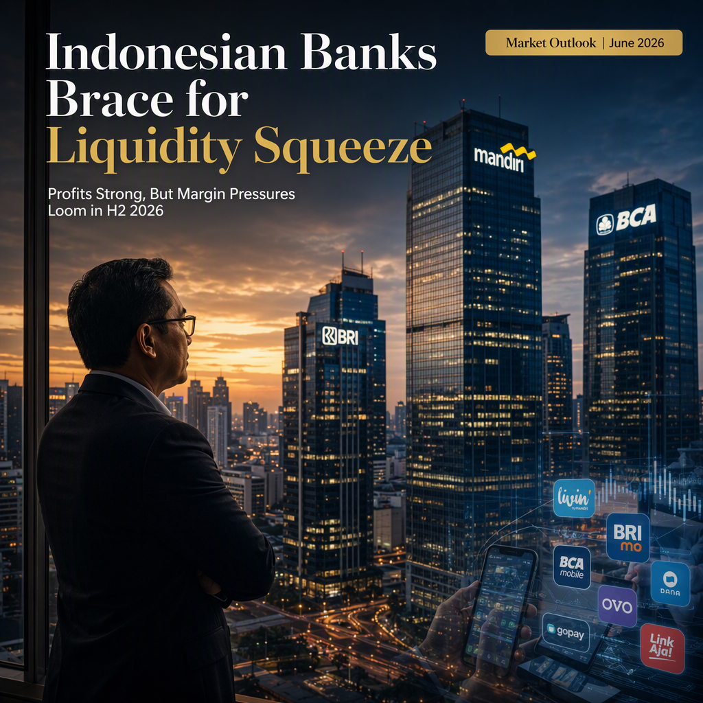 Indonesian Banks Brace for Liquidity Squeeze Despite Strong Profits in H1 2026
